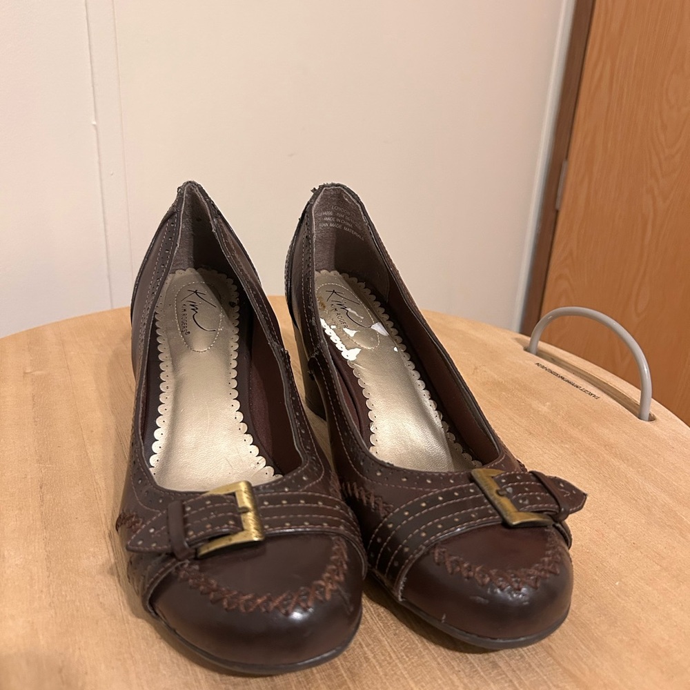 Brown Leather Women's Shoes